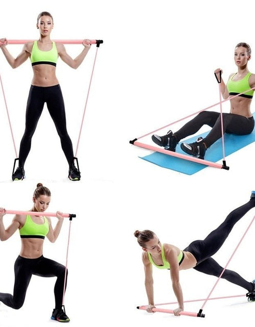 Load image into Gallery viewer, Portable Pilates Bar and Resistance Band - Idealic life
