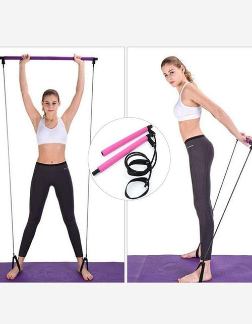 Load image into Gallery viewer, Portable Pilates Bar and Resistance Band - Idealic life
