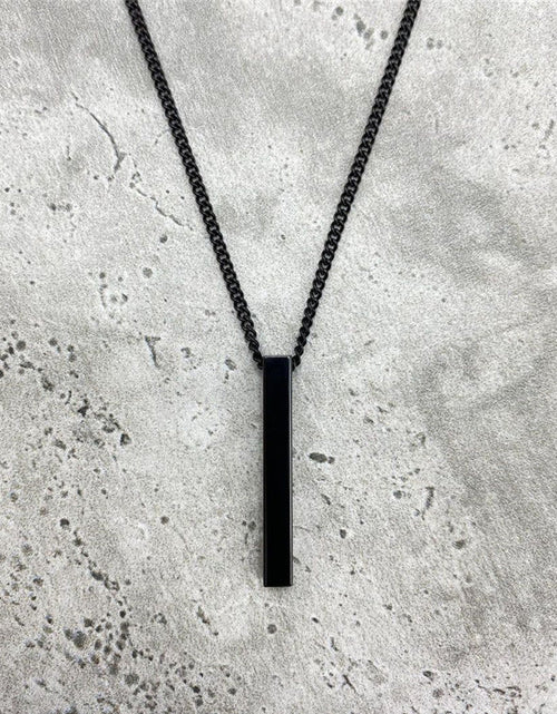 Load image into Gallery viewer, Rectangle Pendant Necklace - Idealic life
