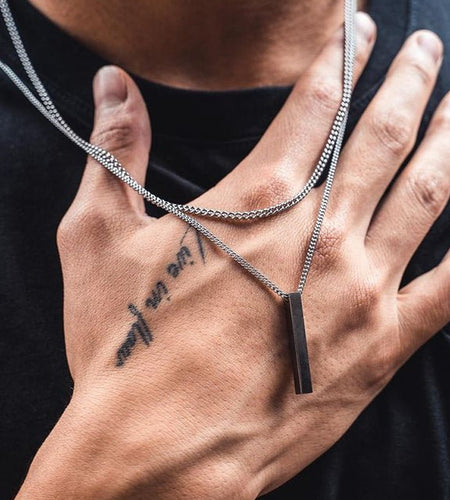 Rectangle Pendant Necklace - Idealic life