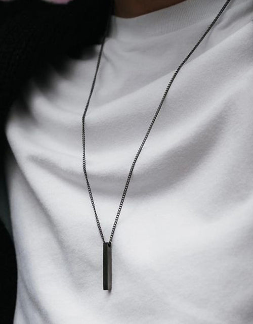 Load image into Gallery viewer, Rectangle Pendant Necklace - Idealic life
