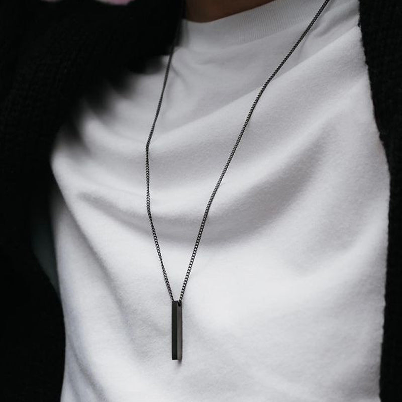 Rectangle Pendant Necklace - Idealic life