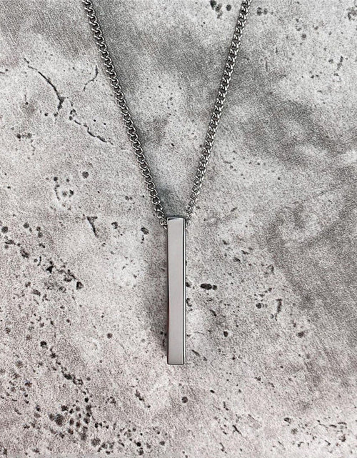 Load image into Gallery viewer, Rectangle Pendant Necklace - Idealic life
