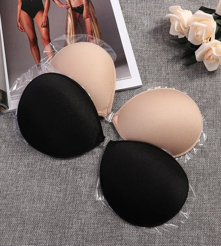 Self-Adhesive Silicone Backless Strapless Bra - Idealic life