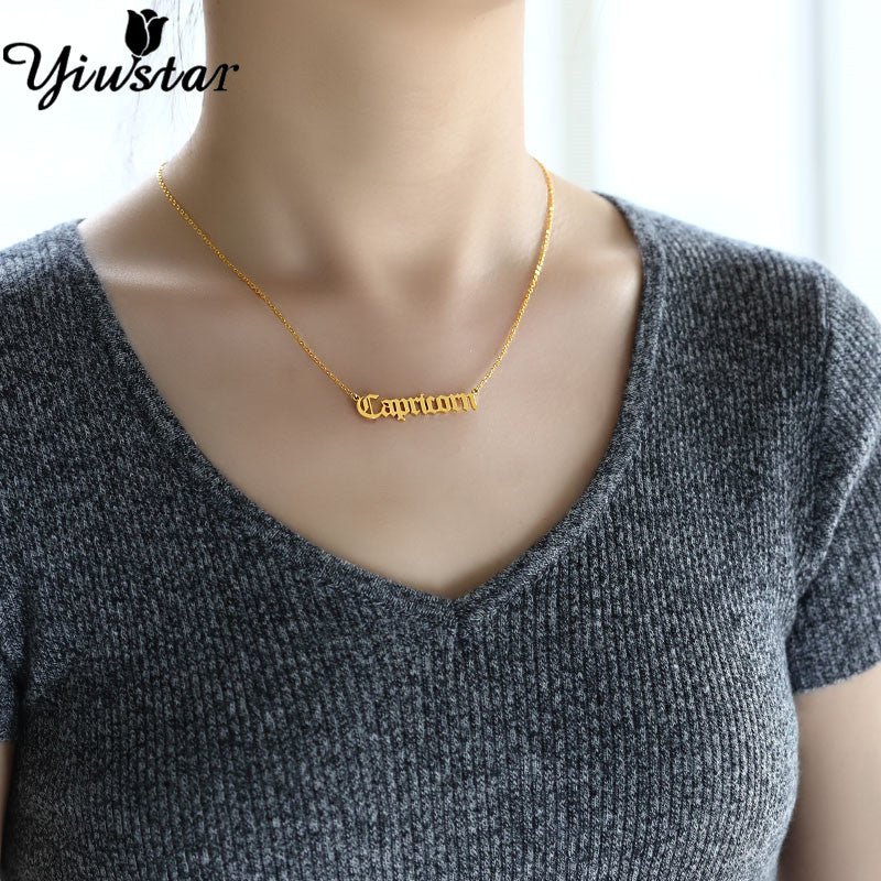 Star Sign Necklace - Idealic life