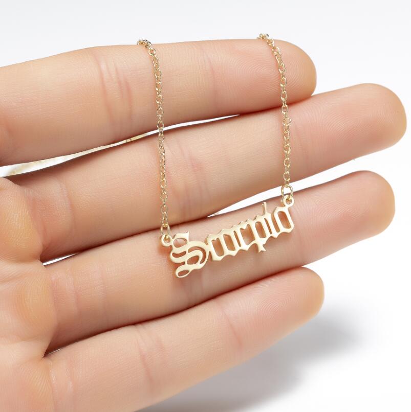 Star Sign Necklace - Idealic life