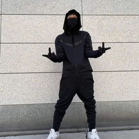 Tech Hoodie Cotton Stretch Training Wear - Idealic life