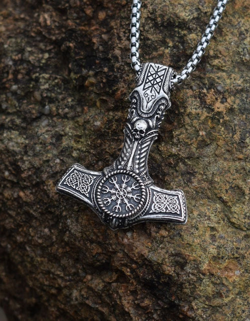 Load image into Gallery viewer, Viking Pendant Necklace - Idealic life
