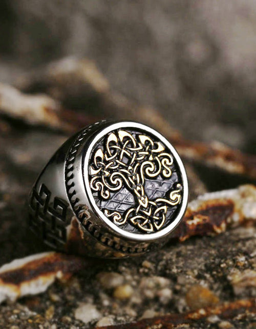 Load image into Gallery viewer, Vintage Nordic Ring - Idealic life
