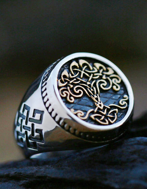 Load image into Gallery viewer, Vintage Nordic Ring - Idealic life
