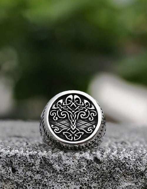 Load image into Gallery viewer, Vintage Nordic Ring - Idealic life
