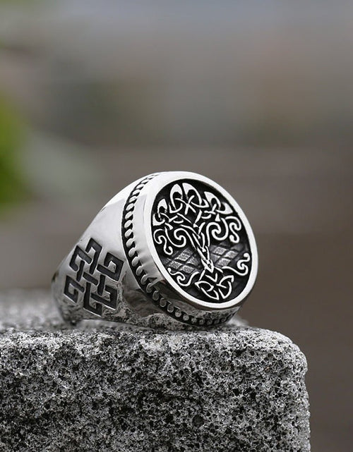 Load image into Gallery viewer, Vintage Nordic Ring - Idealic life
