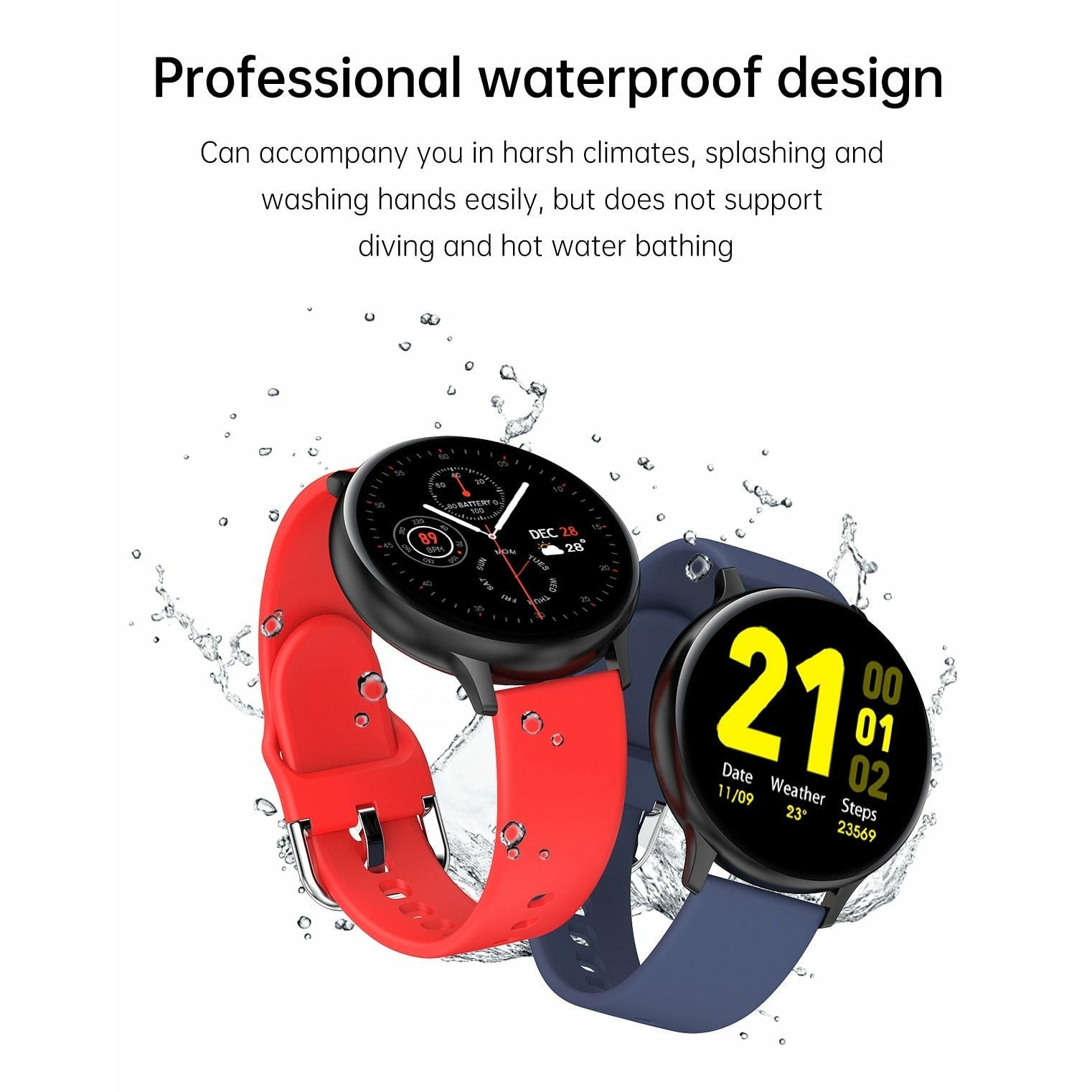 Waterproof 4G ROM Smartwatch - Idealic life