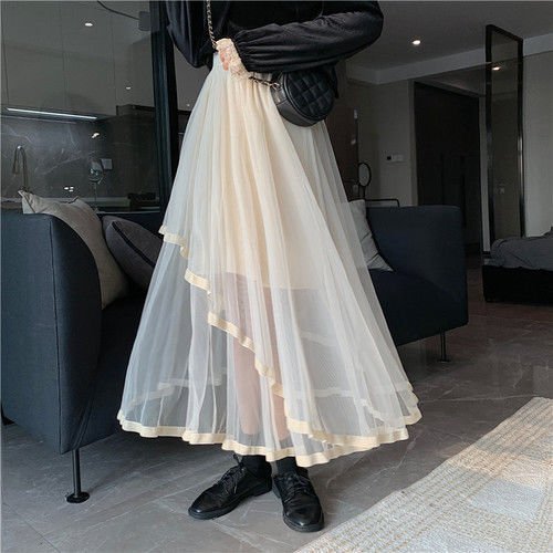 Load image into Gallery viewer, Women Solid Korean Style Women Skirt - Idealic life
