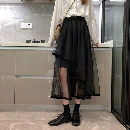 Load image into Gallery viewer, Women Solid Korean Style Women Skirt - Idealic life
