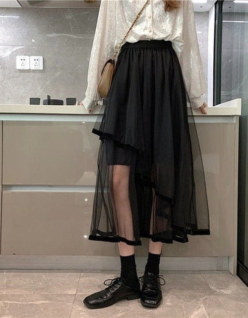 Load image into Gallery viewer, Women Solid Korean Style Women Skirt - Idealic life
