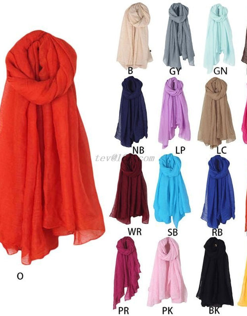 Load image into Gallery viewer, Women&#39;s Long Scarf Wrap - Idealic life
