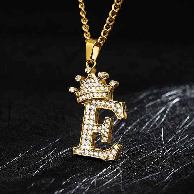 Zircon Alphabet Necklace - Idealic life