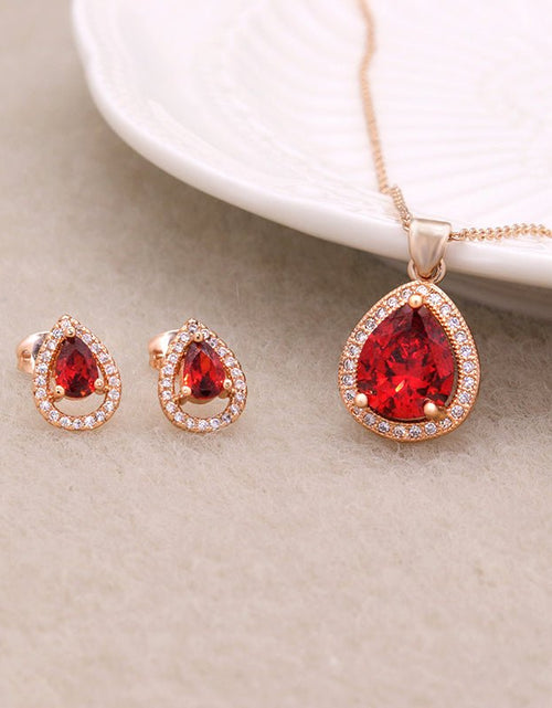 Load image into Gallery viewer, Zircon Jewelry Set - Idealic life
