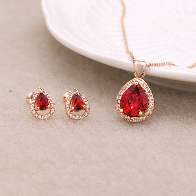 Zircon Jewelry Set - Idealic life