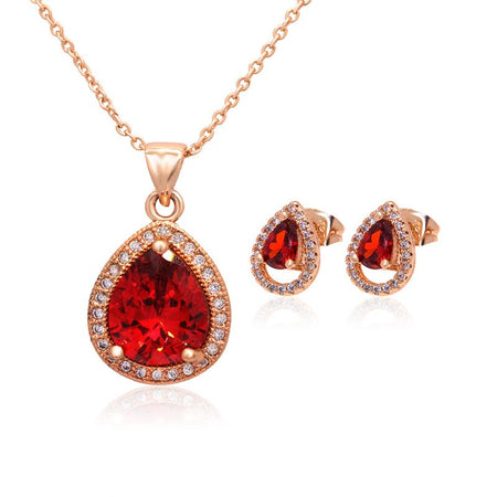 Zircon Jewelry Set - Idealic life