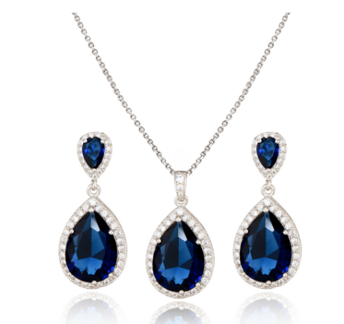 Load image into Gallery viewer, Zircon Jewelry Set - Idealic life
