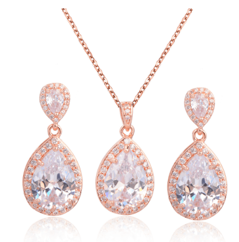 Zircon Jewelry Set - Idealic life