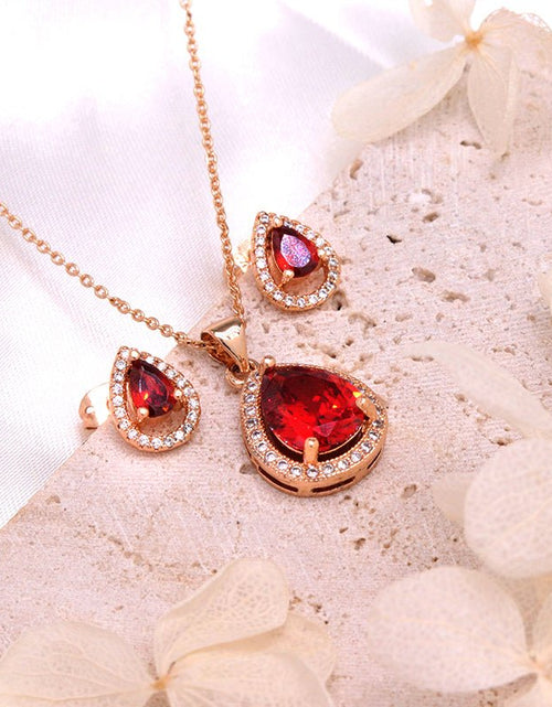 Load image into Gallery viewer, Zircon Jewelry Set - Idealic life
