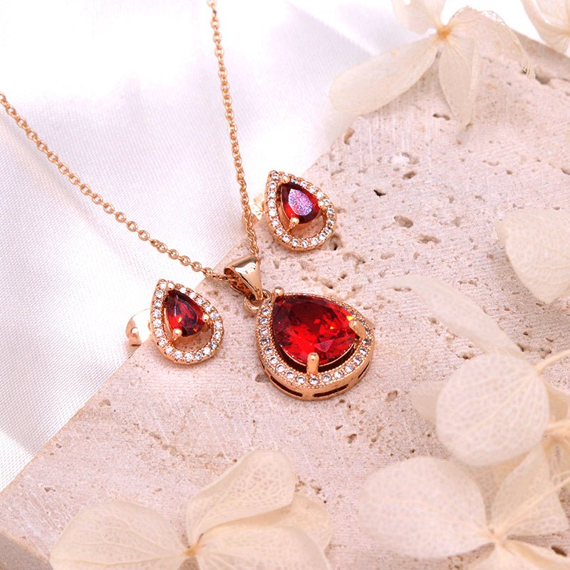 Zircon Jewelry Set - Idealic life