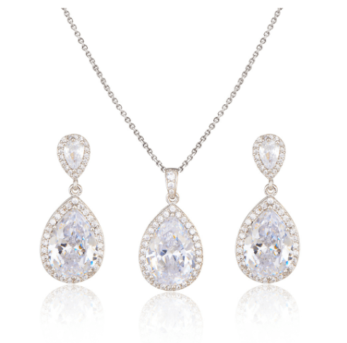 Zircon Jewelry Set - Idealic life